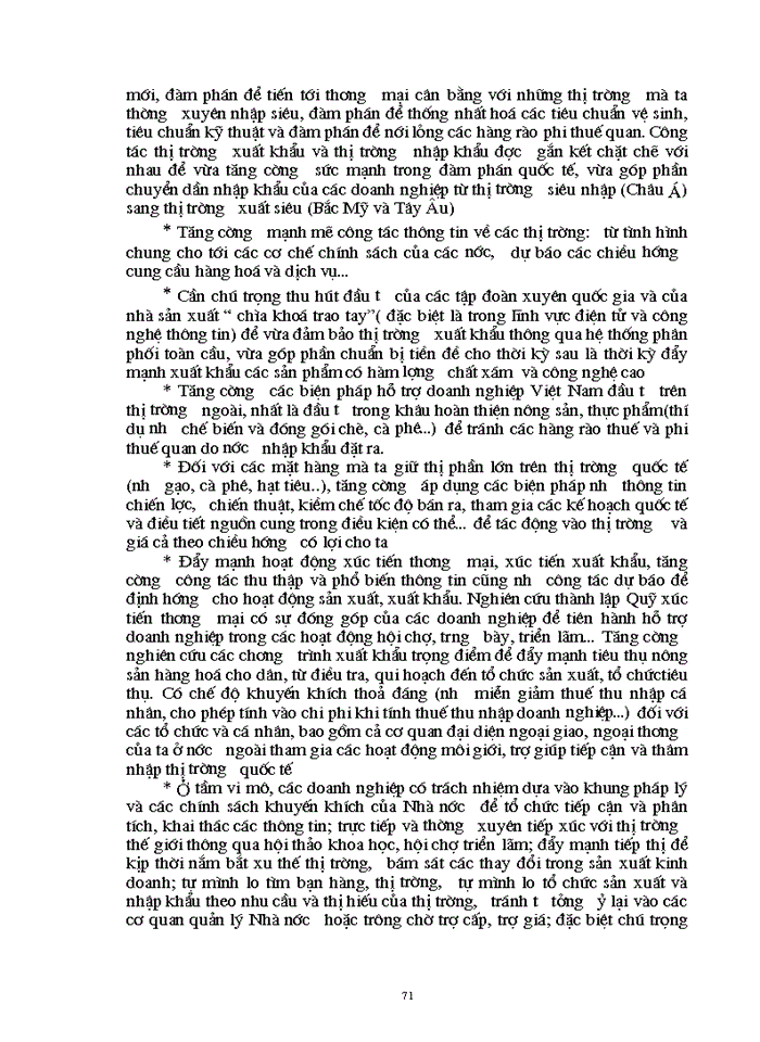 image for page THS Biện pháp thúc đẩy Xuất khẩu nhóm mặt hàng nông sản chủ lực của Việt Nam