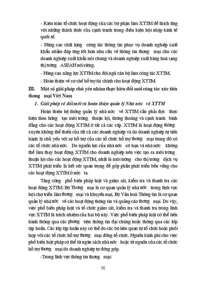 image for page Thực trạng Xuất khẩu Hàng hóa và hoạt động xúc tiến Thương mại của Việt Nam sang thị trường ASEAN