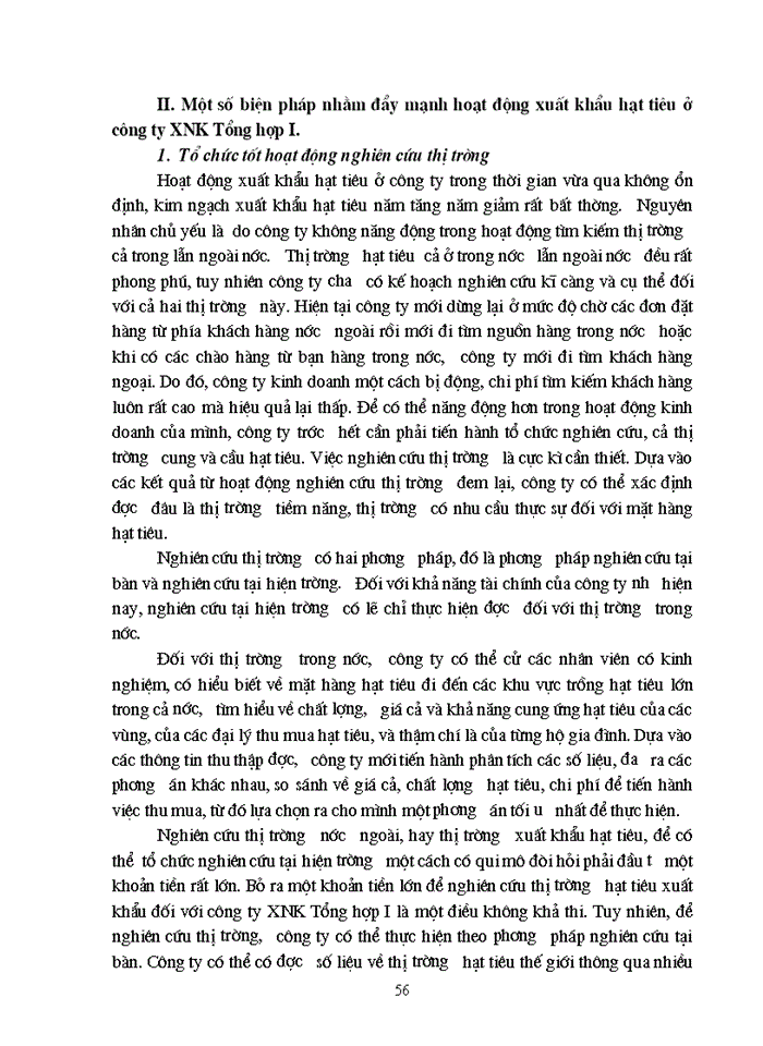 image for page Một số biện pháp thúc đảy hoạt động Xuất khẩu hạt tiêu ở Công ty Xuất nhập khẩu Tổng hợp 1