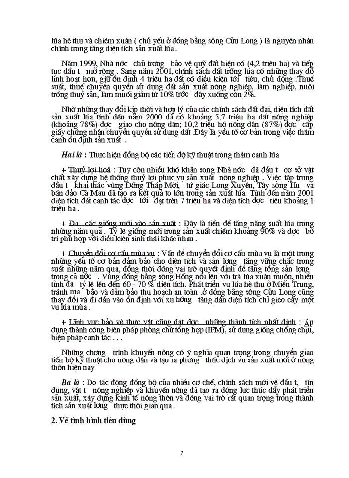 image for page Các nhân tố ảnh hưởng đến Xuất khẩu gạo của Việt Nam
