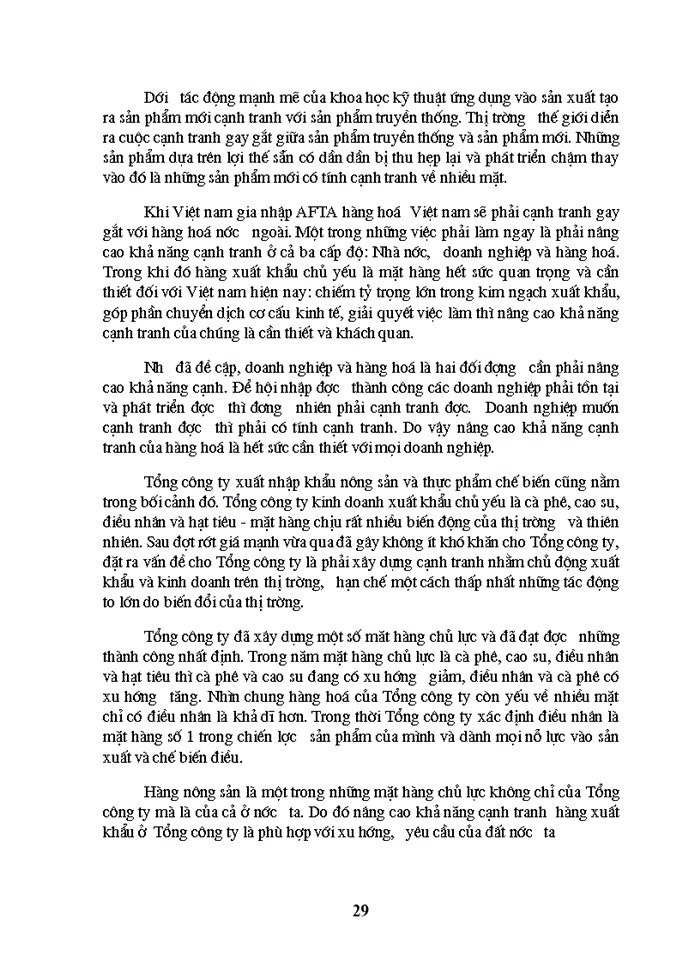 image for page Nâng cao hiệu quả cạnh tranh của Một số mặt hàng Xuất khẩu ở tổng Công ty Xuất nhập khẩu nông sản và thực phẩm chế biến