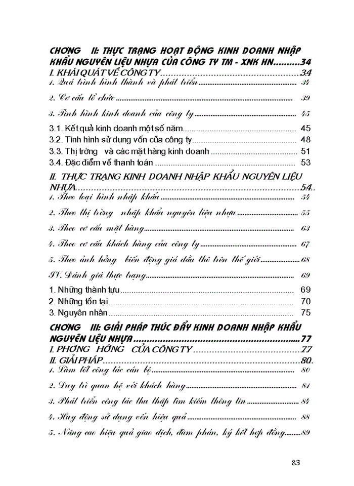 image for page THS Hoạt động Nhập khẩu nguyên liệu nhựa phục vụ sản xuất trong nước tại Công ty Thương mại và Xuất nhập khẩu Hà Nội thực trạng và giải pháp