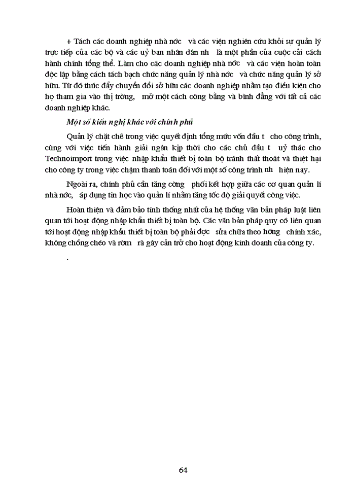 image for page Một số Giải pháp nhằm hoàn thiện quy trình Nhập khẩu thiết bị toàn bộ tại Công ty Xuất nhập khẩu thiết bị toàn bộ và kỹ thuật