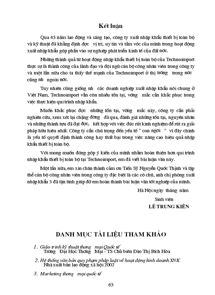 image for page Một số Giải pháp nhằm hoàn thiện quy trình Nhập khẩu thiết bị toàn bộ tại Công ty Xuất nhập khẩu thiết bị toàn bộ và kỹ thuật