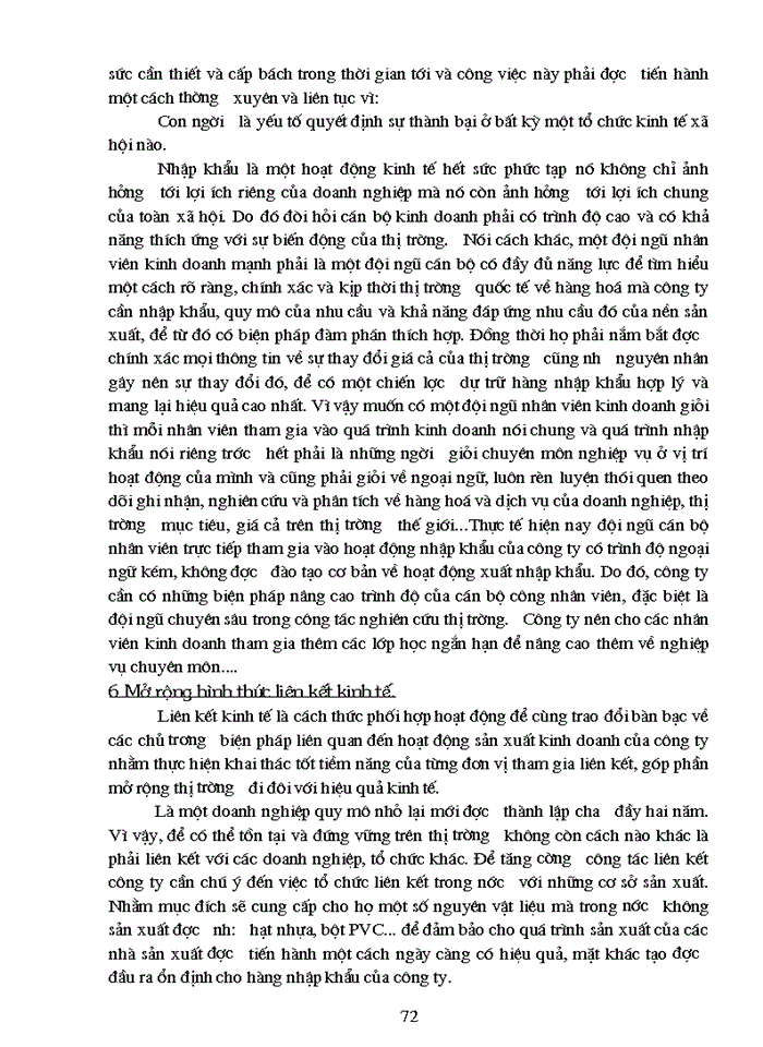 image for page THS Hoạt động Nhập khẩu của Công ty Trách nhiệm Hữu hạn Thương mại và sản xuất Việt Trung thực trạng và Giải pháp