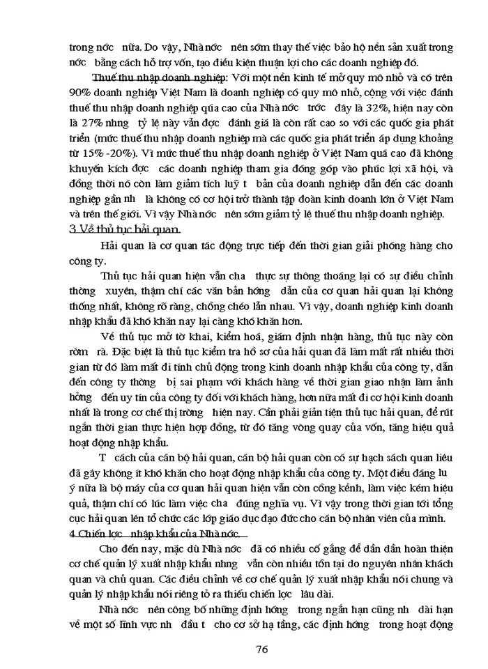 image for page THS Hoạt động Nhập khẩu của Công ty Trách nhiệm Hữu hạn Thương mại và sản xuất Việt Trung thực trạng và Giải pháp
