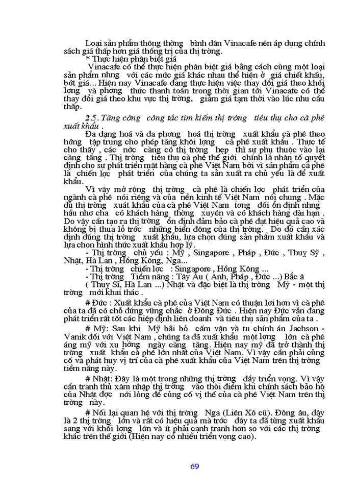 image for page Một số Giải pháp chủ yếu nhằm nâng cao khả tranh cạnh tranh cà phê Xuất khẩu của Việt Nam