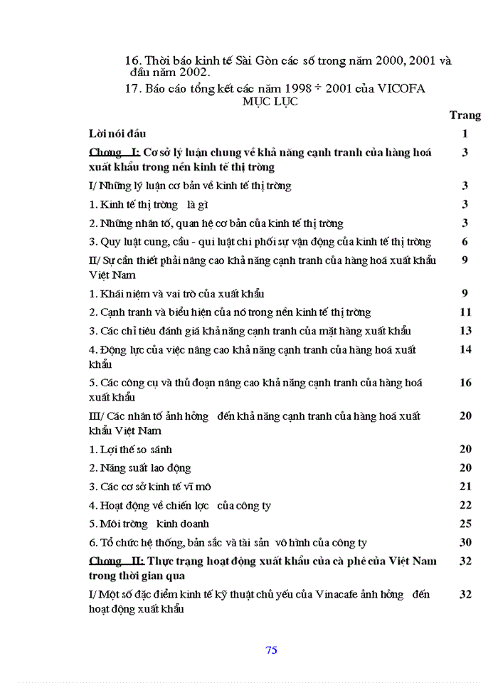 image for page Một số Giải pháp chủ yếu nhằm nâng cao khả tranh cạnh tranh cà phê Xuất khẩu của Việt Nam
