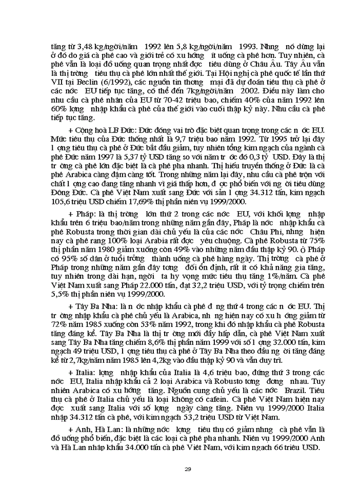 image for page Phương hướng và Giải pháp nhằm đẩy mạnh Xuất khẩu cà phê Việt Nam giai đoạn 2000-2010