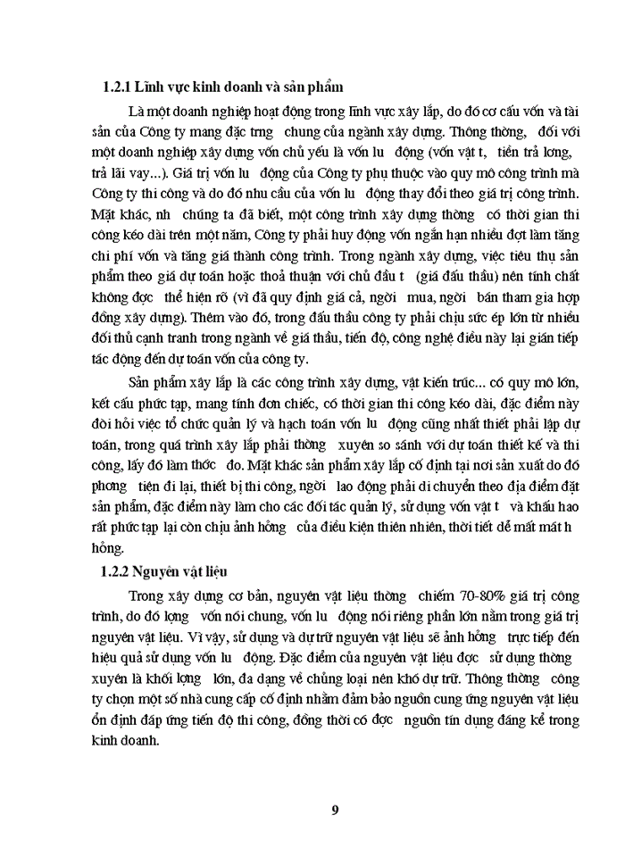 image for page Nâng cao hiệu quả sử dụng Vốn lưu động tại Công ty lắp máy và thí nghiệm cơ Điện