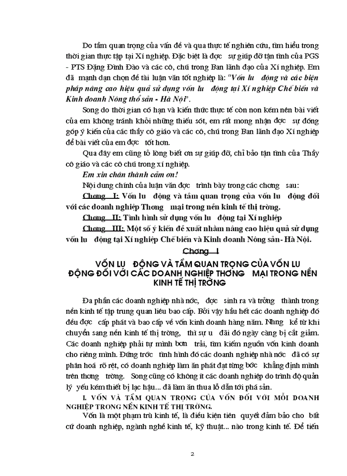 image for page VLD và biện pháp nâng cao hiệu quả sử dụng VLD tại Xí nghiệp Chế biến Kinh doanh Nông thổ sản Hà Nội