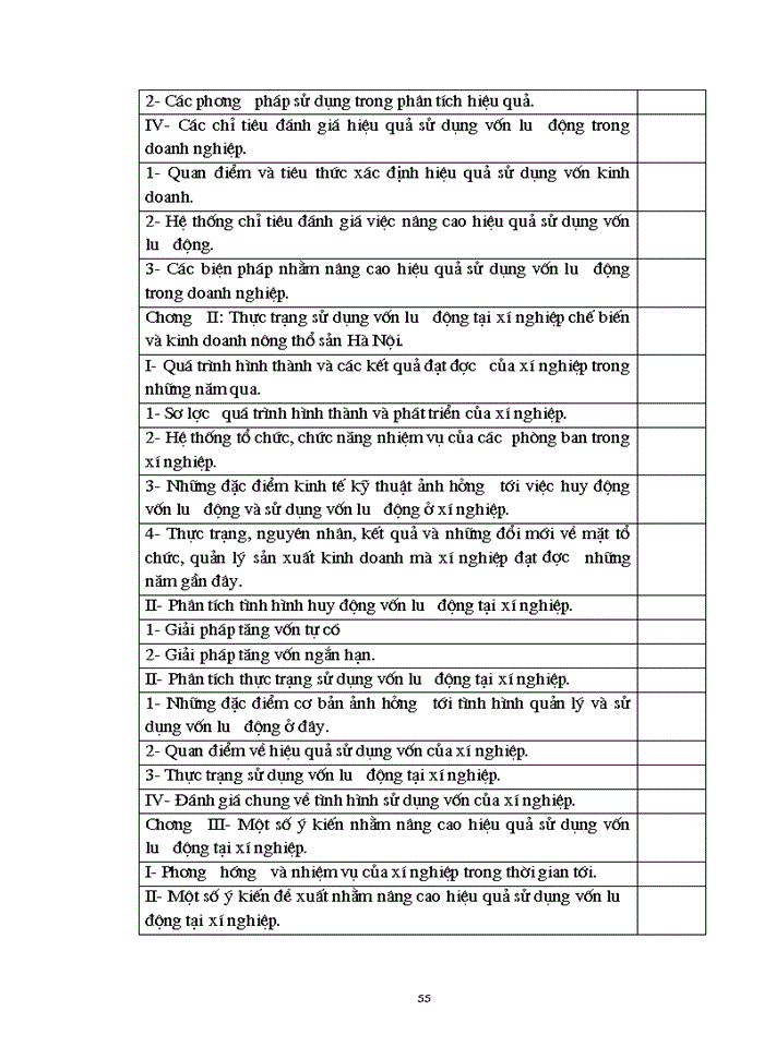 image for page VLD và biện pháp nâng cao hiệu quả sử dụng VLD tại Xí nghiệp Chế biến Kinh doanh Nông thổ sản Hà Nội