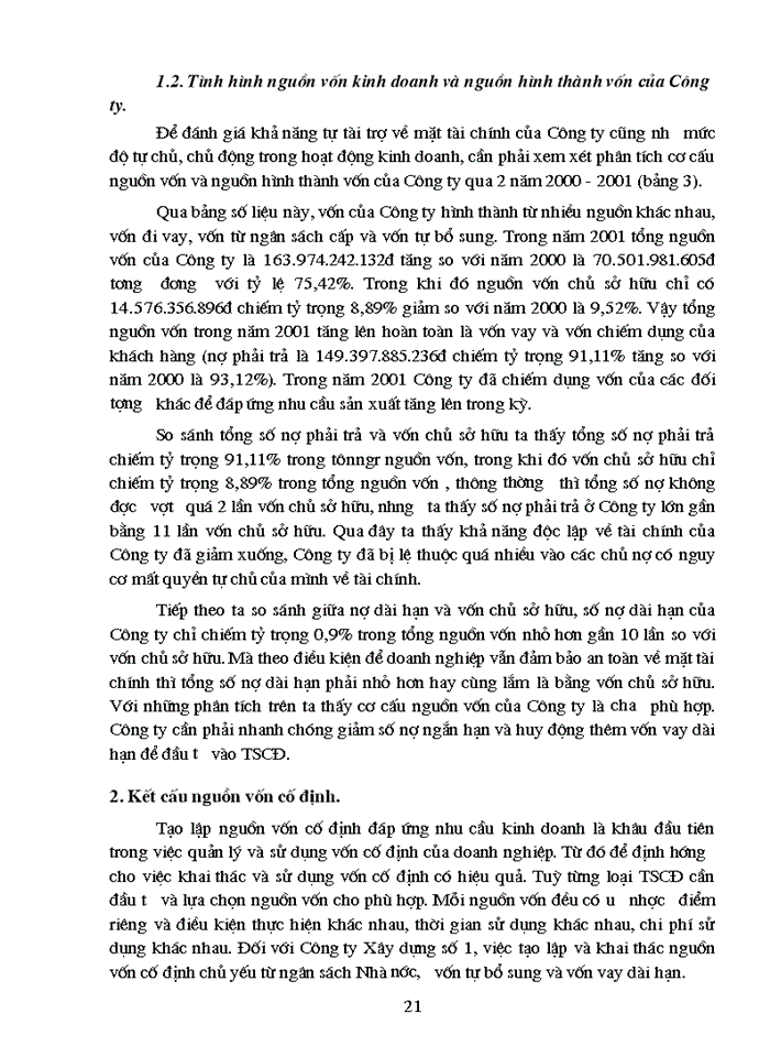 image for page Vốn lưu động và Một số biện pháp chủ yếu nhằm nâng cao hiệu quả sử dụng Vốn lưu động tại Công ty Xây dựng số 1