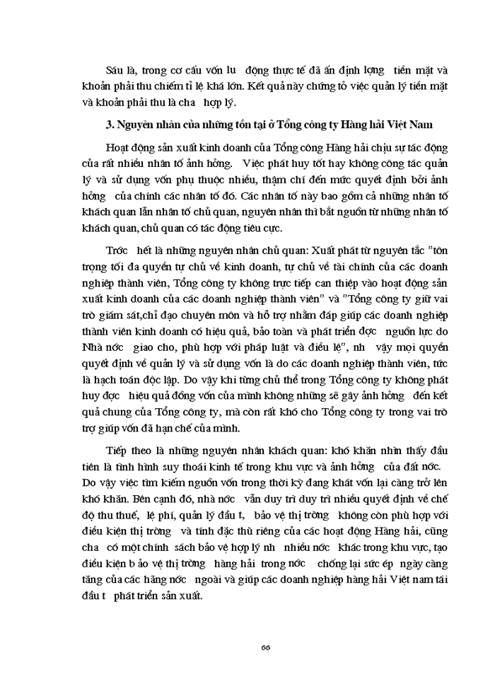 image for page Một số vấn đề về quản lý và nâng cao hiệu quả sử dụng vốn ở Tổng Công ty Hàng hải Việt Nam