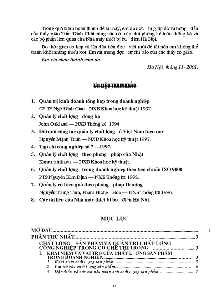 image for page Một số Giải pháp nhằm nâng cao chất lượng sản phẩm ở nhà máy thiết bị Bưu Điện