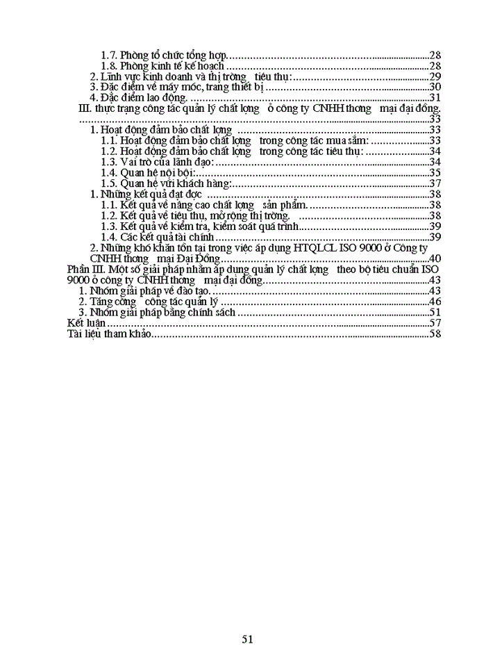image for page Áp dụng hệ thống quản lý chất lượng theo bộ tiêu chuẩn ISO9000 tại Công ty Trách nhiệm Hữu hạn Thương mại Đại Đồng