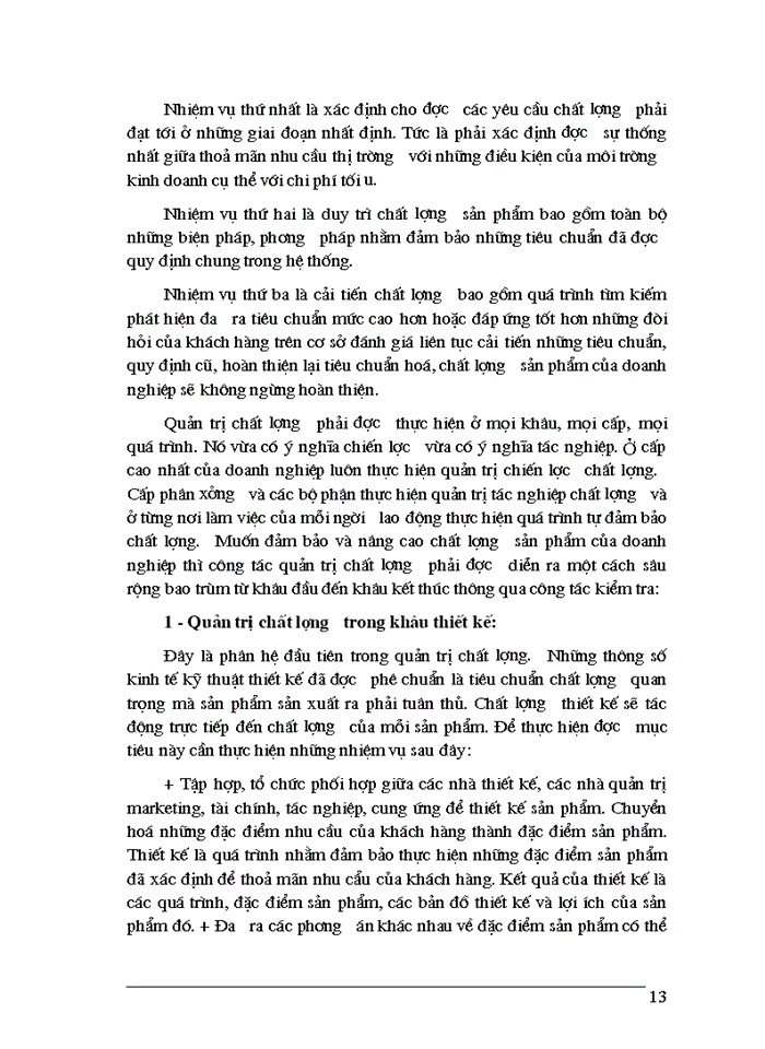 image for page Một số phương hướng và biện pháp chủ yếu nhằm góp phần nâng cao chất lượng sản phẩm ở Công ty Dệt 10-10