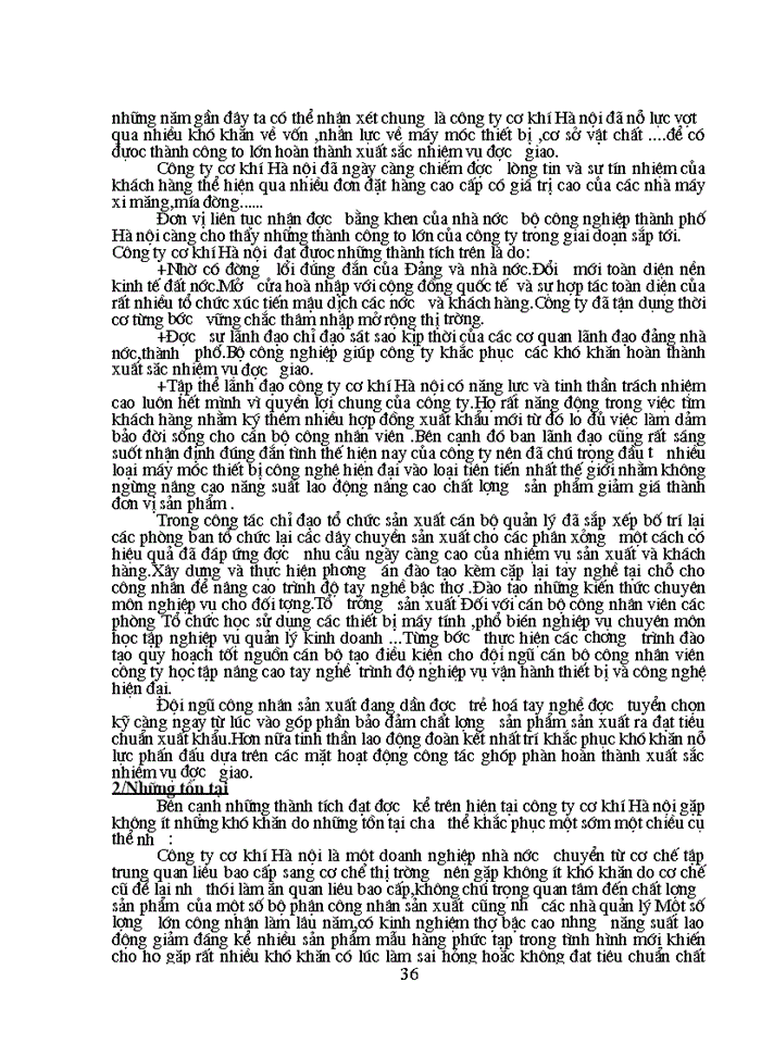 image for page Một số ý kiến nhằm nâng cao chất lượng sản phẩm ở Công ty Cơ Khí Hà Nội