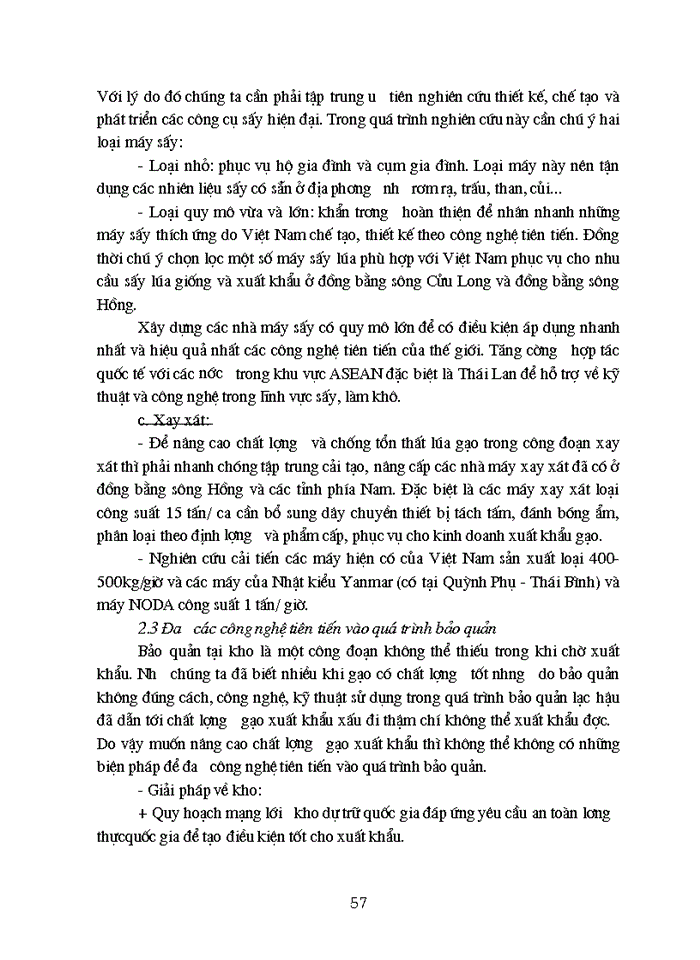 image for page Hiện trạng chất lượng -quản lý chất lượng mặt hàng gạo và biện pháp nâng cao chất lượng mặt hàng gạo Xuất khẩu