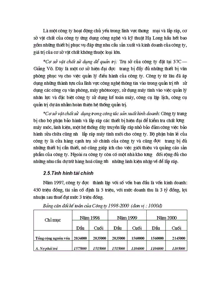 image for page Ứng dụng Marketing trong việc nâng cao hiệu quả hoạt động Kinh doanh ở Công ty kỹ thuật công nghệ Hạ Long