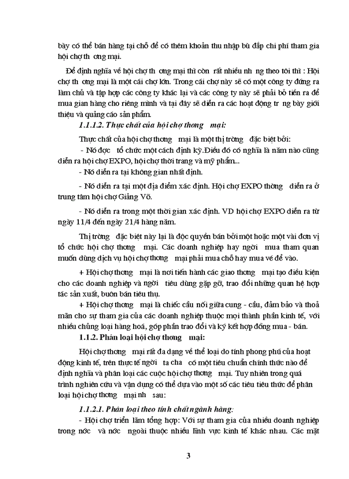 image for page Hoạt động Marketing Hội chợ Thương mại của Công ty Cổ phần Thương mại du lịch và hội chợ triển lãm quốc tế - Vitex