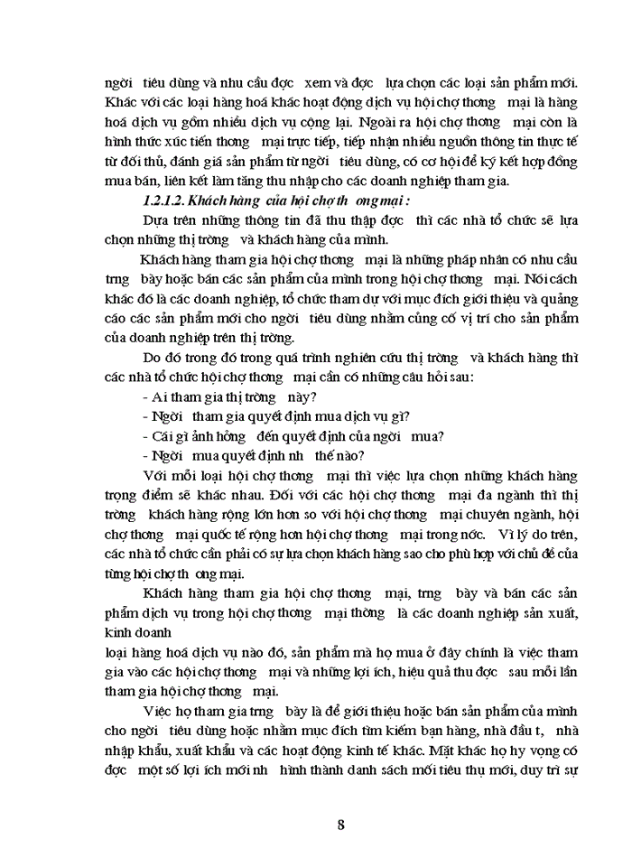 image for page Hoạt động Marketing Hội chợ Thương mại của Công ty Cổ phần Thương mại du lịch và hội chợ triển lãm quốc tế - Vitex