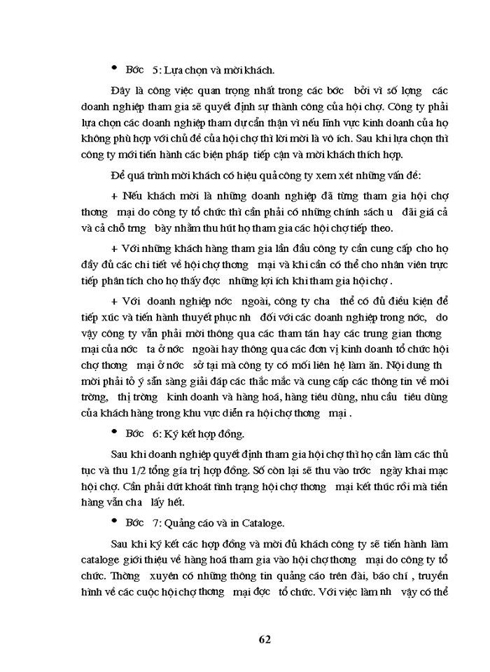 image for page Hoạt động Marketing Hội chợ Thương mại của Công ty Cổ phần Thương mại du lịch và hội chợ triển lãm quốc tế - Vitex