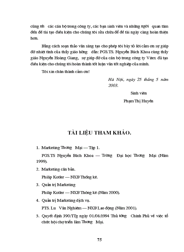 image for page Hoạt động Marketing Hội chợ Thương mại của Công ty Cổ phần Thương mại du lịch và hội chợ triển lãm quốc tế - Vitex