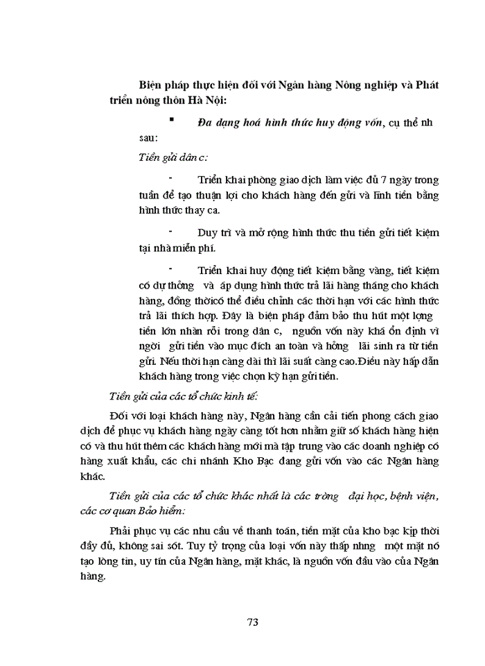 image for page THS Giải pháp nâng cao hiệu quả ứng dụng Marketing vào hoạt động Kinh doanh tại Ngân hàng Nông nghiệp và Phát triển Nông thôn Hà Nội