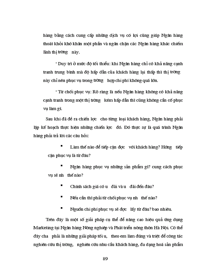 image for page THS Giải pháp nâng cao hiệu quả ứng dụng Marketing vào hoạt động Kinh doanh tại Ngân hàng Nông nghiệp và Phát triển Nông thôn Hà Nội