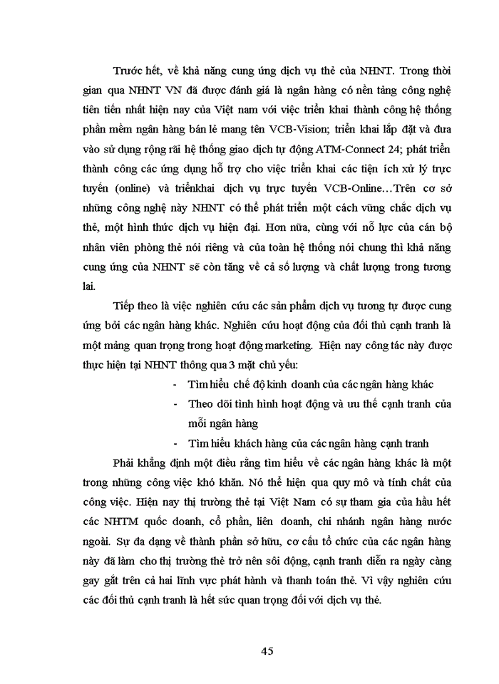 image for page Những Giải pháp Marketing nhằm nâng cao doanh số dịch vụ thẻ tại Ngân hàng Ngoại thương Việt Nam