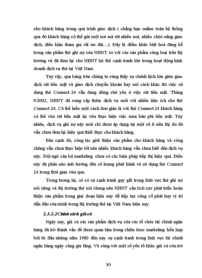 image for page Những Giải pháp Marketing nhằm nâng cao doanh số dịch vụ thẻ tại Ngân hàng Ngoại thương Việt Nam