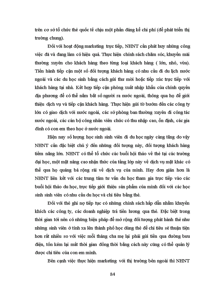 image for page Những Giải pháp Marketing nhằm nâng cao doanh số dịch vụ thẻ tại Ngân hàng Ngoại thương Việt Nam