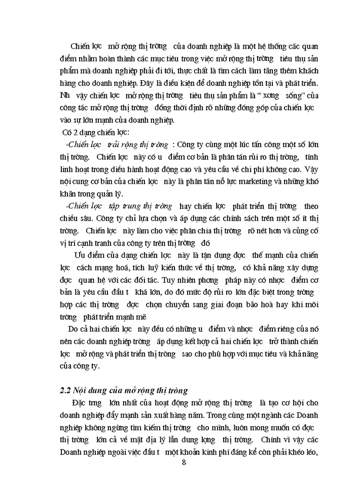 image for page Các Giải pháp Marketing nhằm duy trì và mở rộng thị trường của Công ty Giầy Thượng Đình