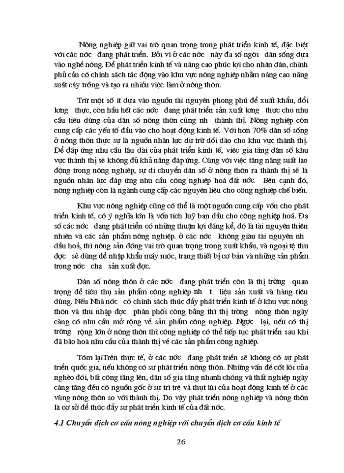 image for page Phương hướng cơ bản chuyển dịch cơ cẩu nông nghiệp Việt Nam giai đoạn 2001-2010