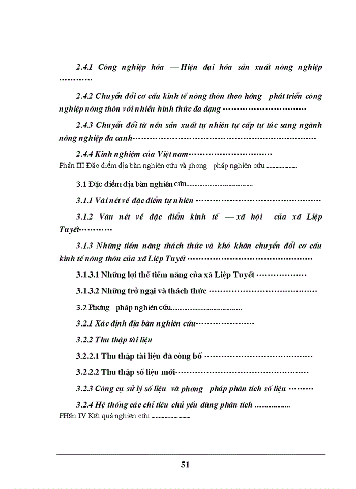 image for page Thực trạng vàMột số Giải pháp nhằm chuyển đổi cơ cấu kinh tế nông thôn ở xã Liệp Tuyết - Quốc Oai Hà Tây