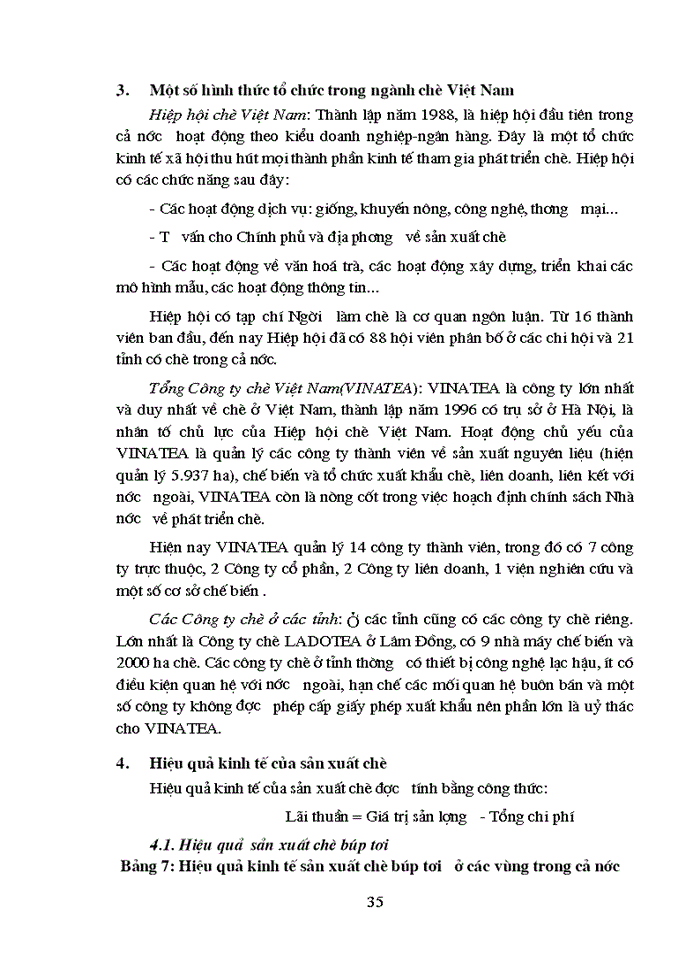 image for page Một số Giải pháp nhằm phát triển sản xuất chè ở Việt Nam từ nay đến năm 2010