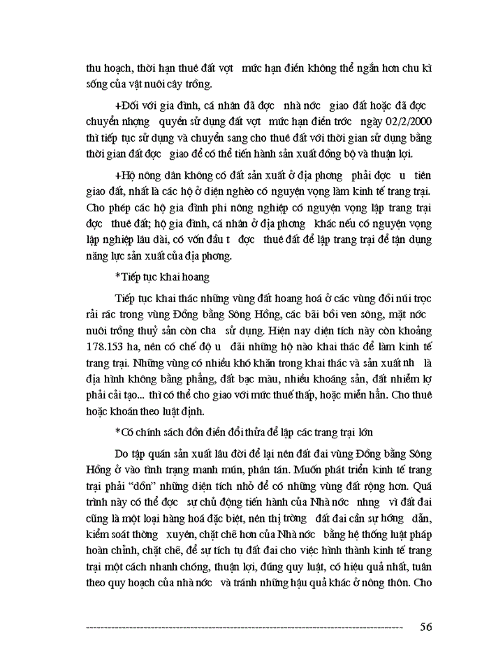 image for page Thực trạng và phương hướng phát triển kinh tế trang trại vùng đồng bằng Sông Hồng đến năm 2010