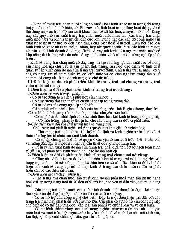 image for page Thực trạng và Giải pháp phát triển kinh tế trang trại chăn nuôi ở tỉnh Phú Thọ