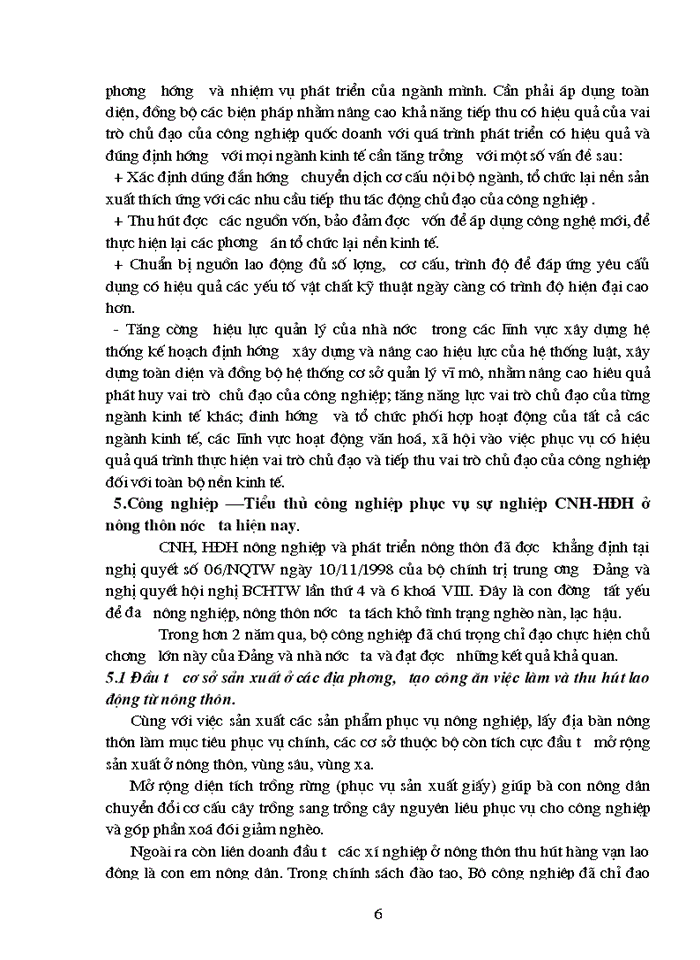 image for page Phương hướng và Giải pháp phát triển Công nghiệp - tiểu thủ công nghiêp của huyện thạch thất Hà Tây