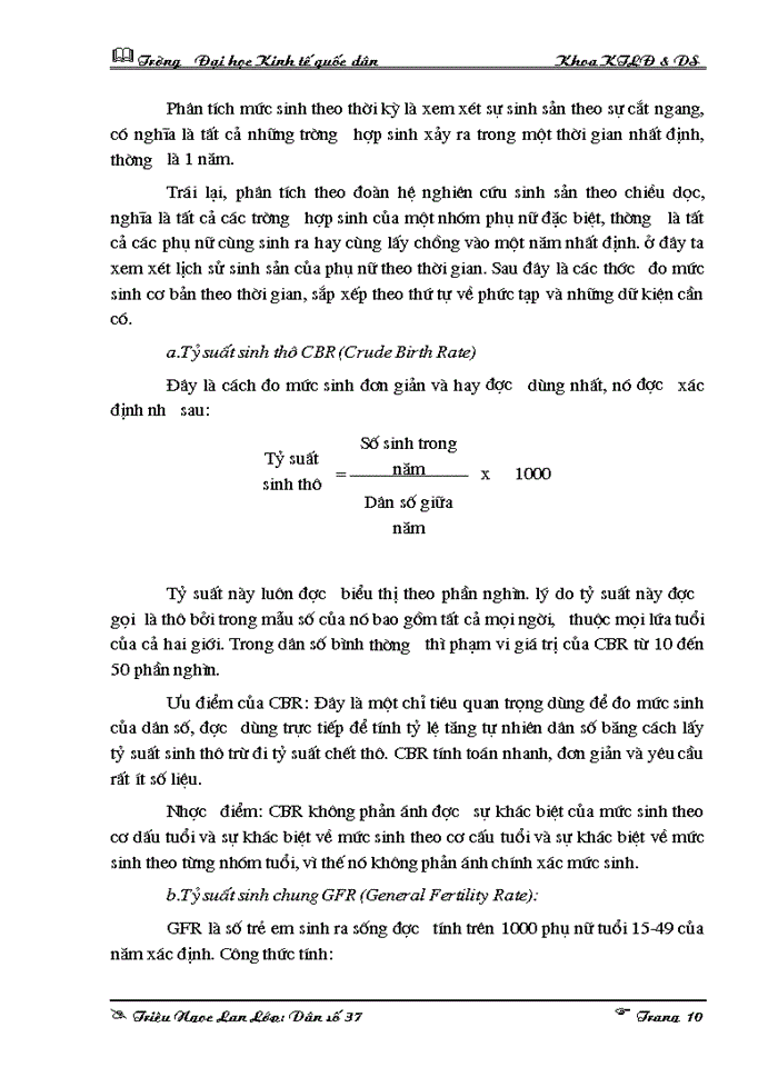 image for page Ảnh hưởng của trình độ học vấn đến mức sinh ở nông thôn Việt Nam