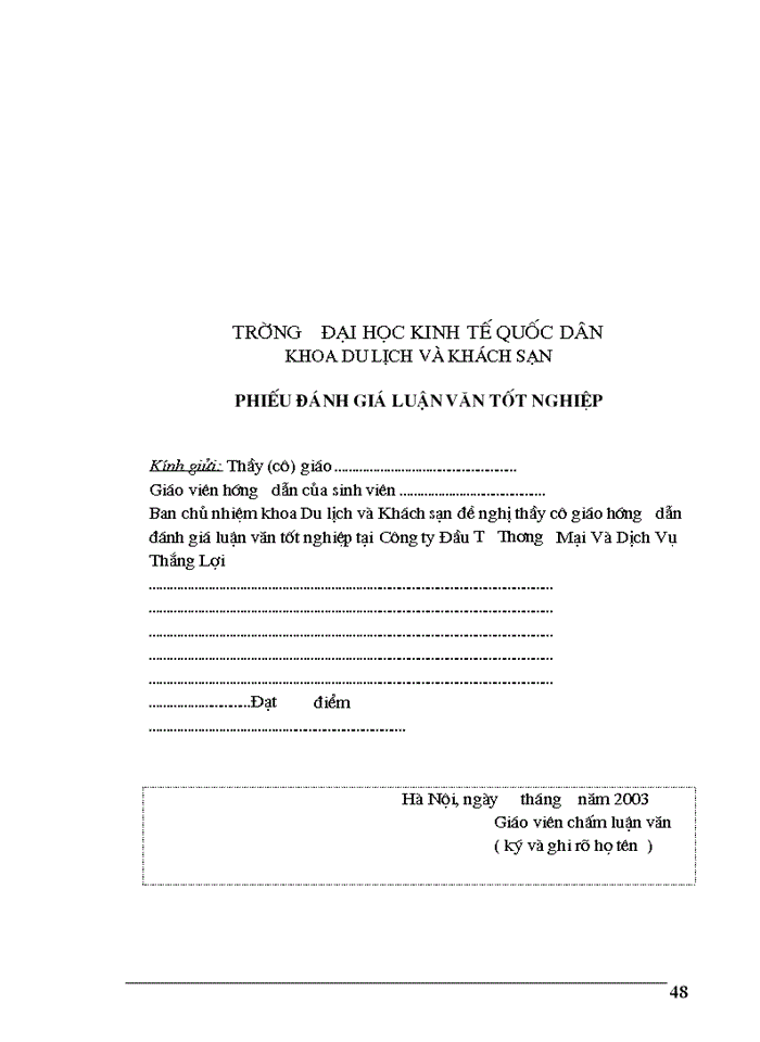 image for page Giải pháp nhằm nâng cao hiệu quả Kinh doanh lữ hành tại Công ty đầu tư Thương mại vàdịch vụ thăng lợi