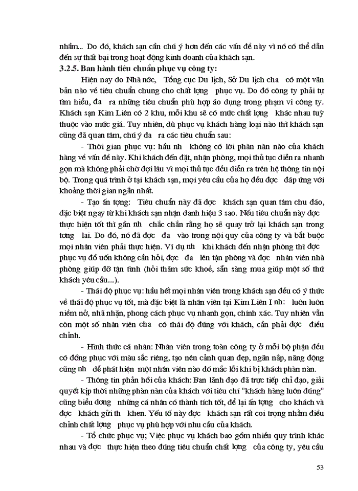 image for page Giải pháp chủ yếu nhằm nâng cao chất lượng phục vụ trong Kinh doanh khách sạn du lịch Kim Liên