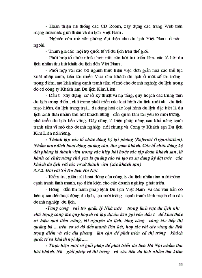 image for page Giải pháp chủ yếu nhằm nâng cao chất lượng phục vụ trong Kinh doanh khách sạn du lịch Kim Liên