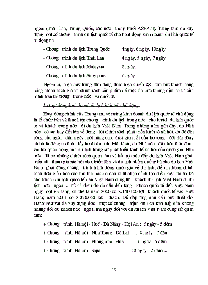 image for page Phát triển hoạt động Kinh doanhdu lịch lữ hành của trung tâm lữ hành vàhợp tác quốc tế Hanoifestival