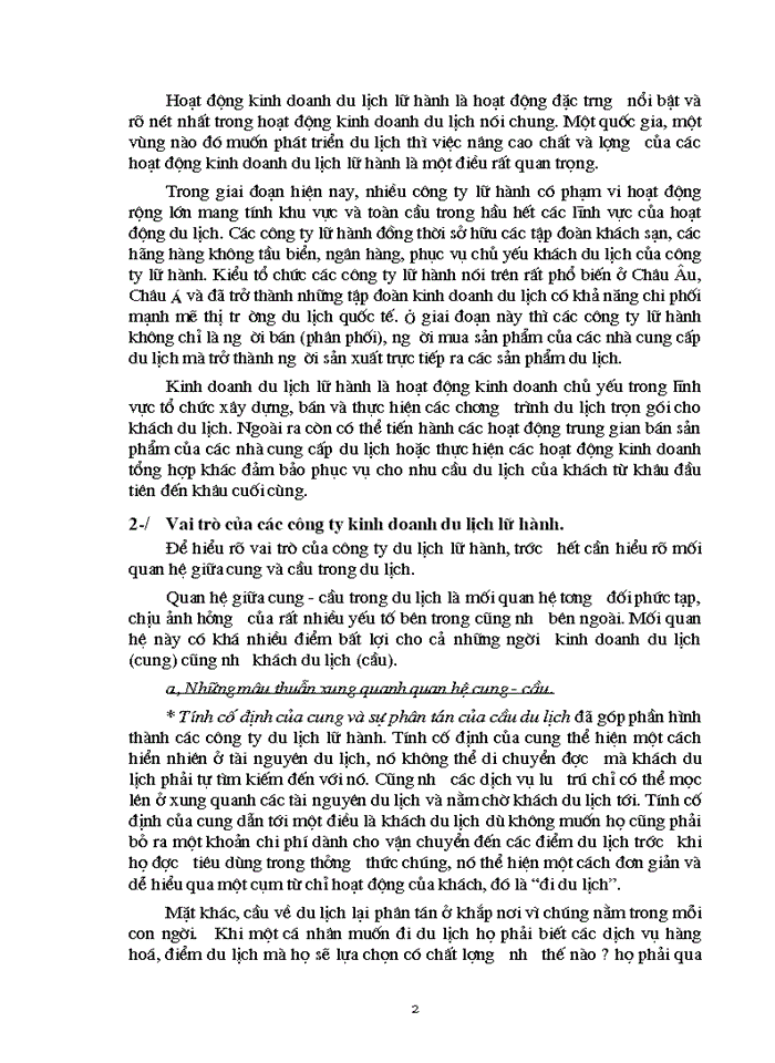 image for page Một số Giải pháp và kiến nghị nhằm phát triển hoạt động Kinh doanh du lịch lữ hành của Công ty du lịch Việt Nam