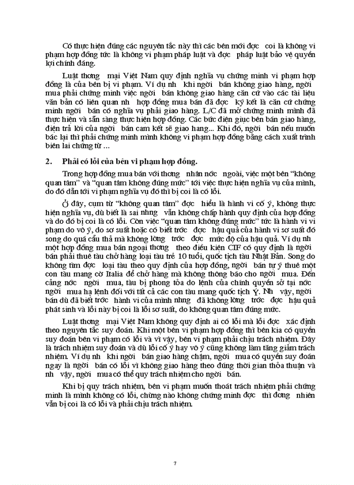 image for page Tìm hiểu về chế độ trách nhiệm do vi phạm hợp đồng mua bán hàng hóa theo luật Thương mại Việt Nam