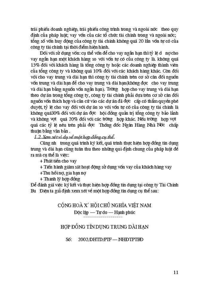 image for page Thực tiễn ký kết và thực hiện hợp đồng tín dụng tại Công ty Tài chiính Bưu Điện