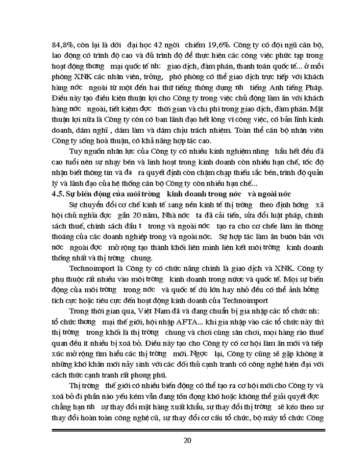 image for page Thực trạng trong công tác giao dịch và hợp đồng Xuất nhập khẩu của Công ty Xuất nhập khẩu thiết bị toàn bộ và kỹ thuật Technoimport C1 2