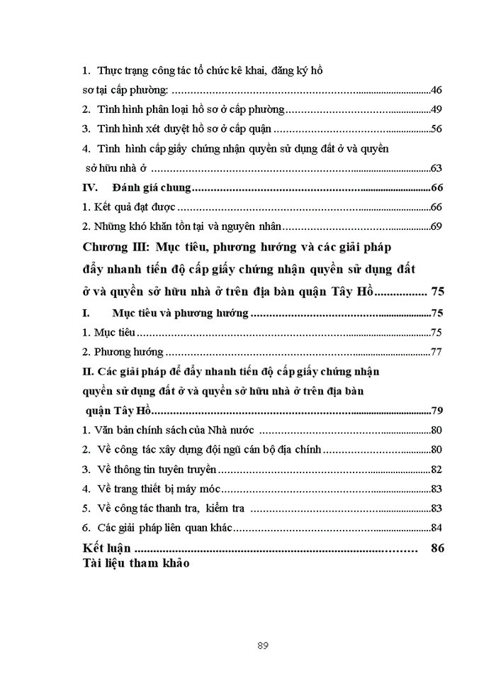 image for page Quản lý Nhà nước trong công tác đăng ký và cấp giấy chứng nhận quyền sử dụng đất và quyền sử hữu tại quận Tây Hồ